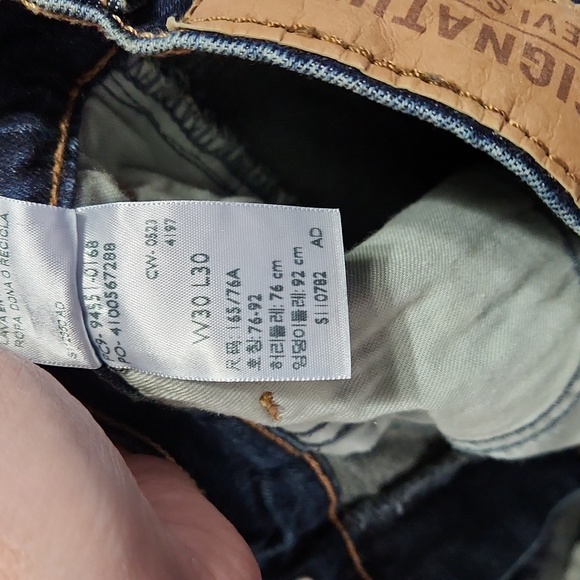 Mens Signature Levi Strauss jeans - Picture 4 of 4